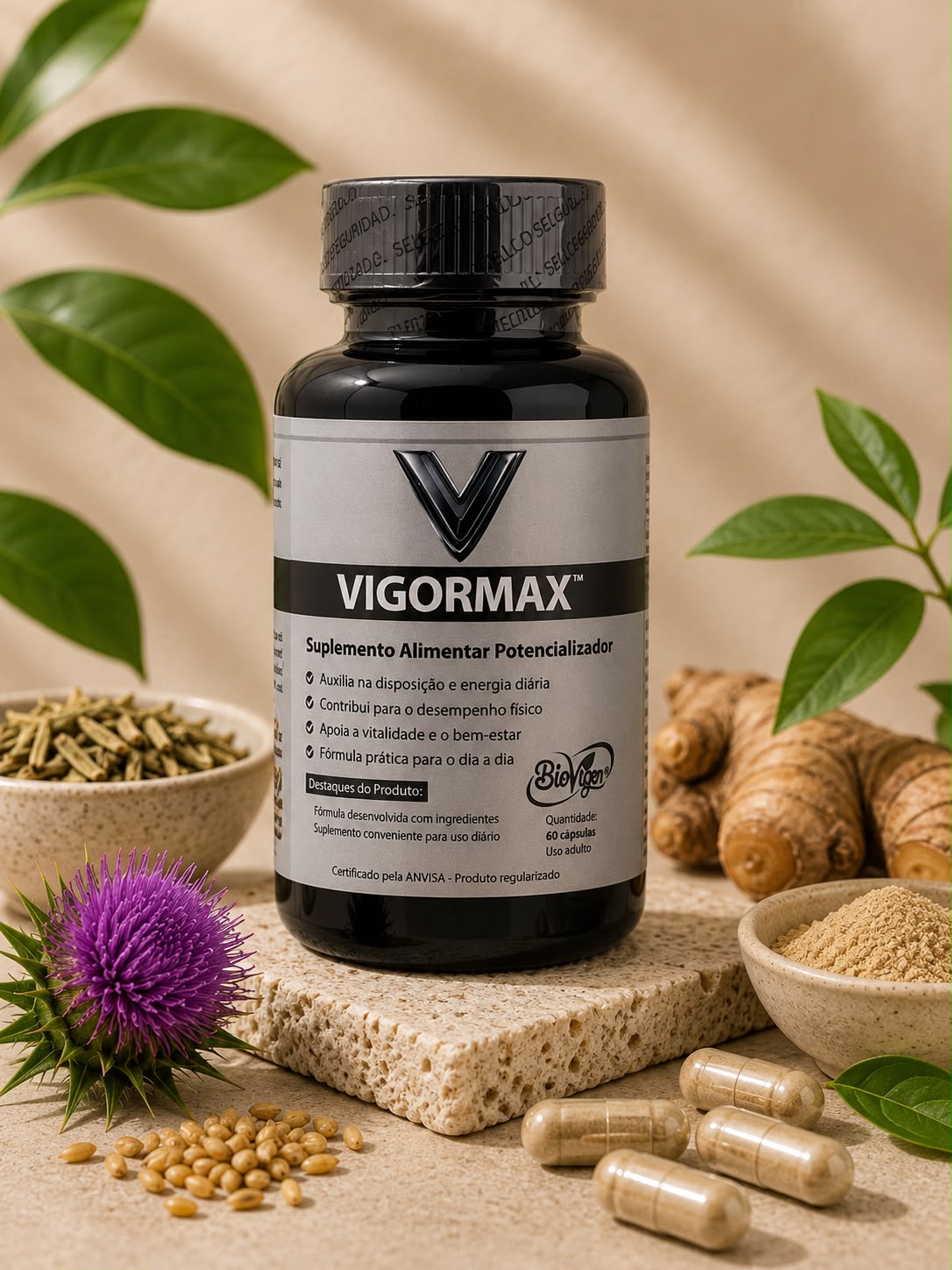 Imagen original del proveedor: VigorMax · 60 cápsulas, 60 cápsulas