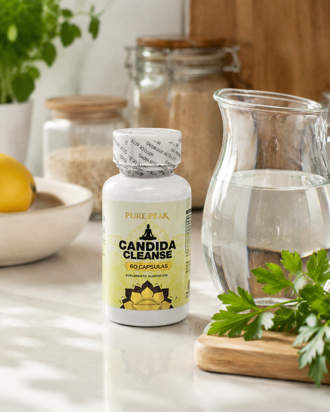 Candida Cleanse — escena de cocina