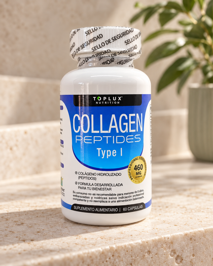 Collagen Peptides Toplux tipo I, 60 cápsulas: imagen principal