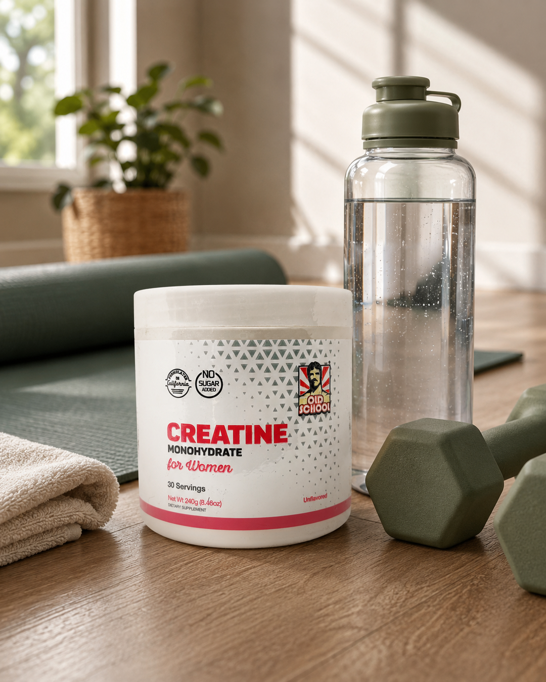 Creatina for Women — escena deportiva