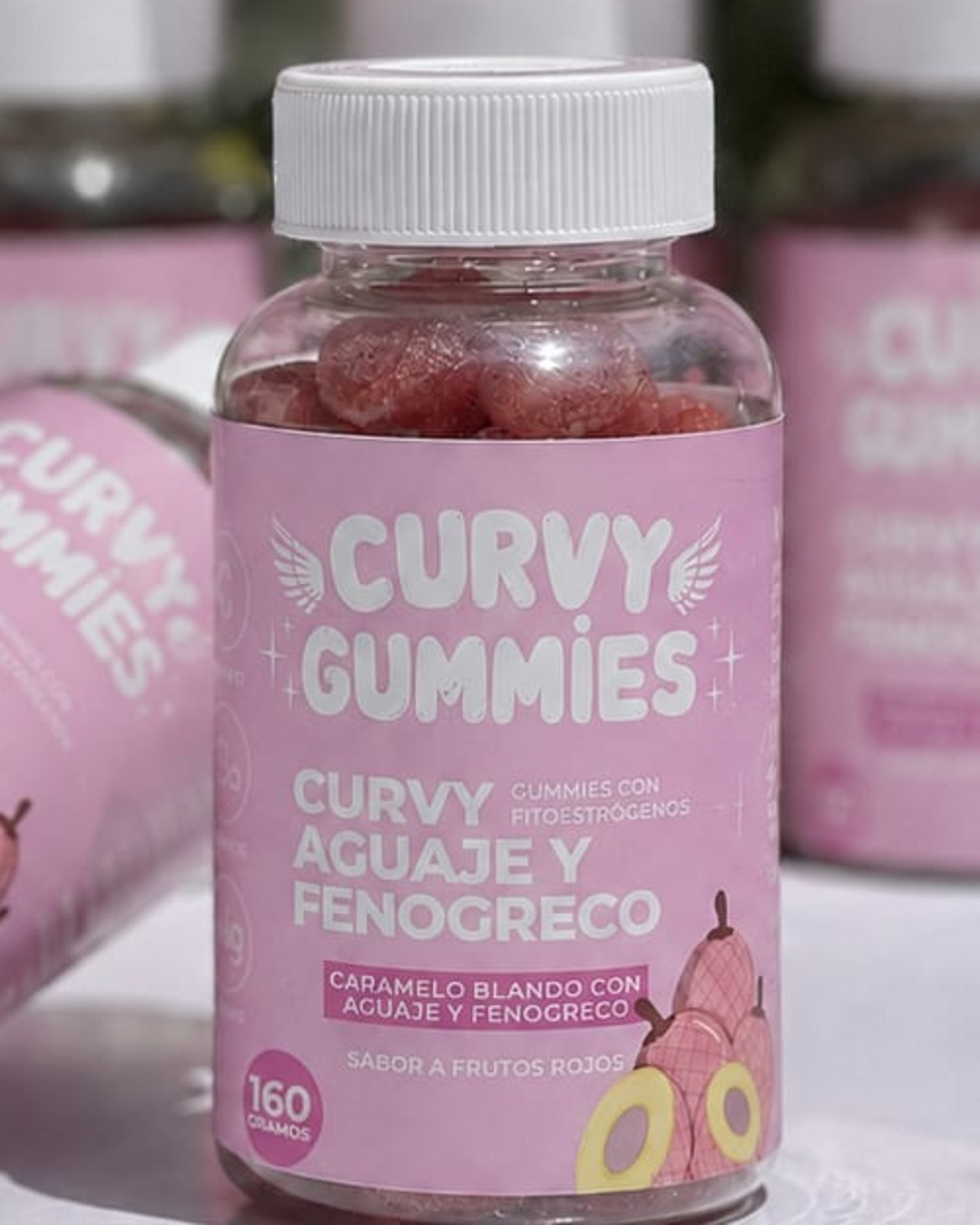 Curvy Gummies — fotografía real del envase