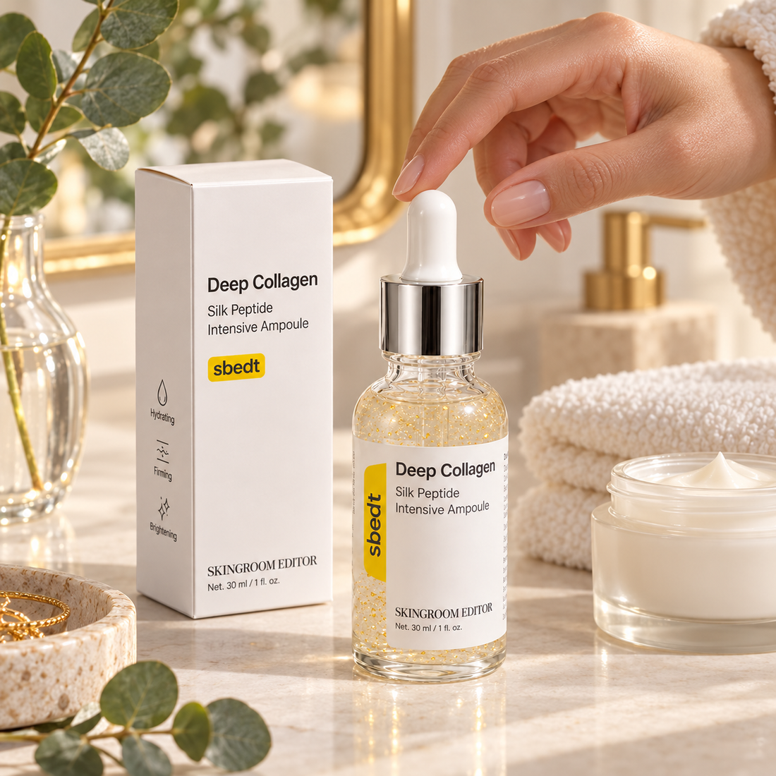 Deep Collagen en una rutina facial cotidiana