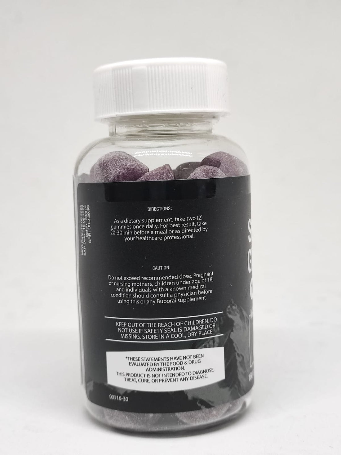 Modo de uso y advertencias de las gomitas de Shilajit