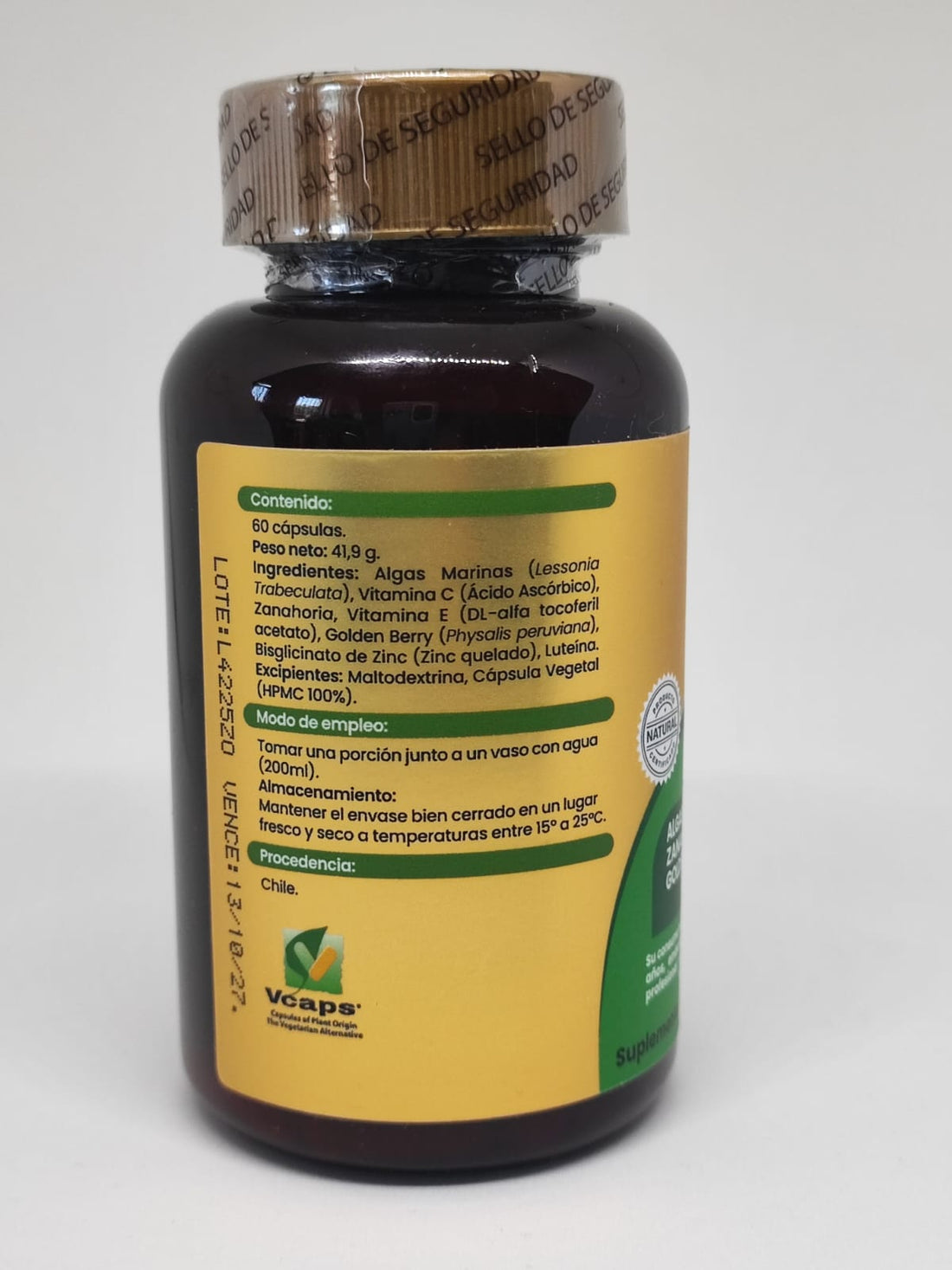 Ingredientes, modo de empleo y procedencia del envase Zooone